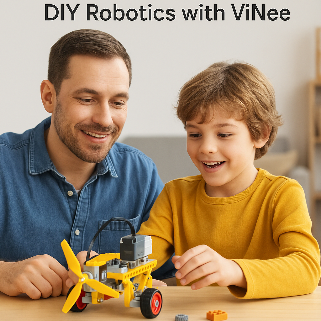 A Parent’s Guide to Introducing Kids to DIY Robotics with ViNee